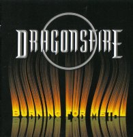 DRAGONSFIRE „Burning for metal” - okładka