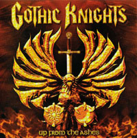 GOTHIC KNIGHTS „Up From The Ashes - Digipack limited edition” - okładka