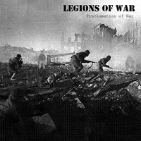 LEGIONS OF WAR „Proclamation Of War (Demo) ” - okładka