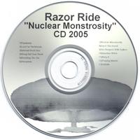 RAZOR RIDE „Nuclear Monstrosity” - okładka