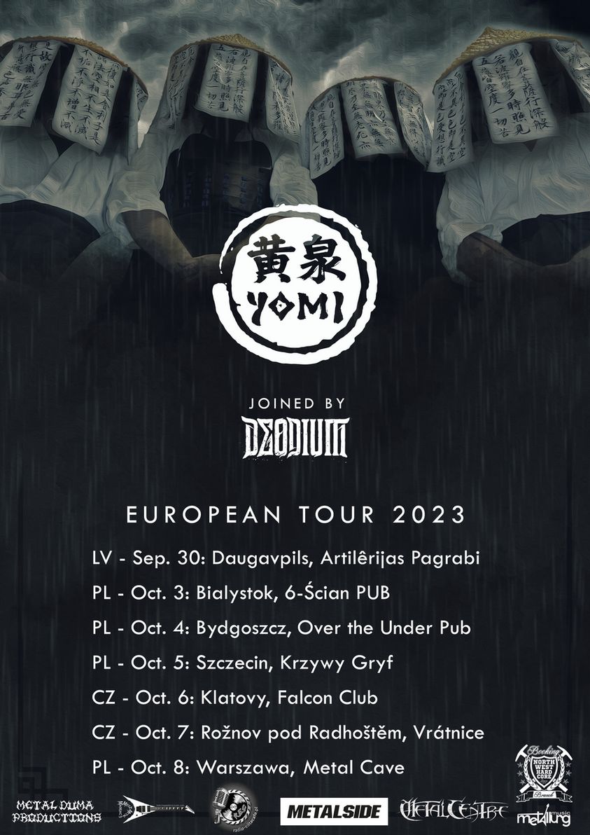 European Tour 2023 - YOMI + DEODIUM + [CRYSTALLION, MORTEMORIUM, RUNNING RED]