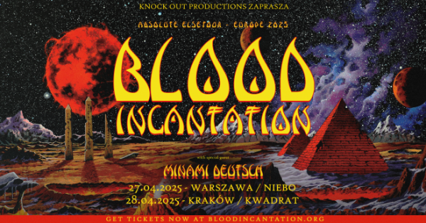 BLOOD INCANTATION przyjeżdża do Polski na dwa koncerty