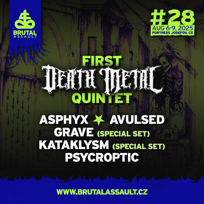 BRUTAL ASSAULT 2025 - Death Metalowe ogłoszenie