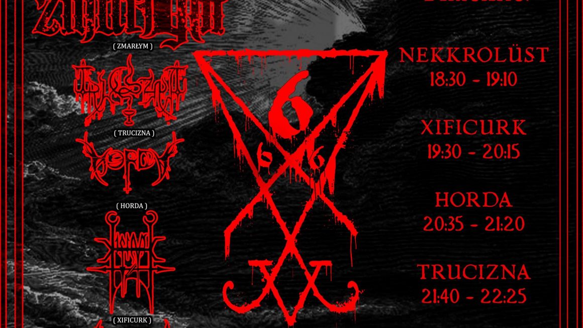 Czarna Wigilia vol.6 - ZMARŁYM + TRUCIZNA + HORDA + XIFICURK + NEKKROLUST - Pub Korba, Katowice