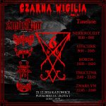 Czarna Wigilia vol.6 - ZMARŁYM + TRUCIZNA + HORDA + XIFICURK + NEKKROLUST - Pub Korba, Katowice