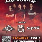 XX-lecie DEADLINE + MIYASIS + PURE BEDLAM + SLIVER - Underground Pub, Tychy