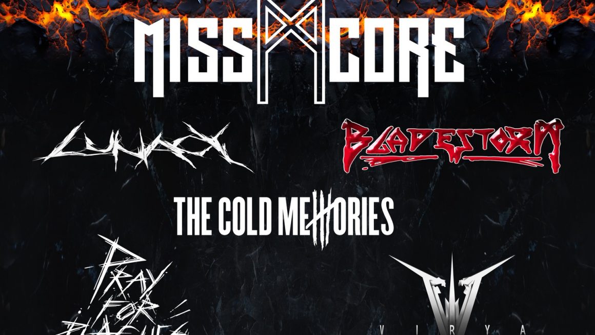 Bloodstock Metal 2 The Masses Poland - MISSCORE, LUNACY, PRAY FOR PLAGUES, BLADE STORM, VIRIA, THE COLD MEMORIES - Wyjście Awaryjne, Opole