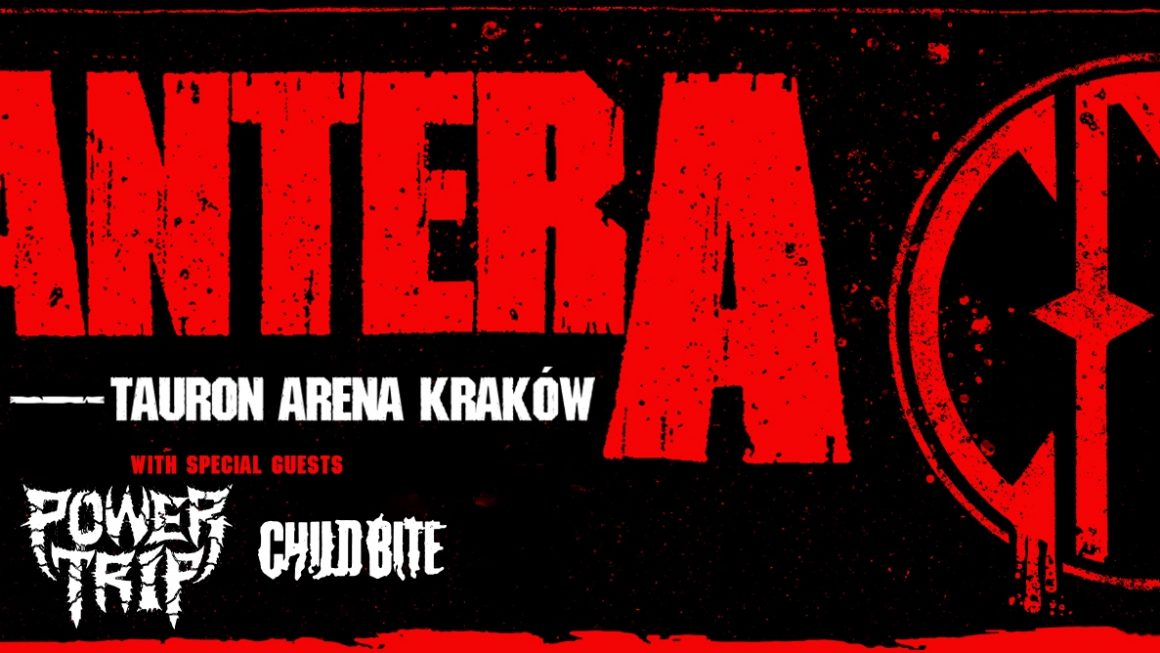 PANTERA, POWER TRIP, CHILD BITE – 4.02.2025, Tauron Arena, Kraków